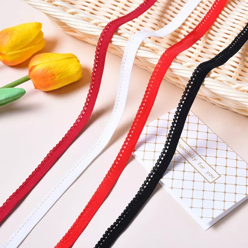Yards 10mm Width Elastic Band For Underwear Bra Pants High Quality Handmade Garment Sewing Accessiories 
Yards 10mm Width Elastic Band For Underwear Bra Pants High Quality Handmade Garment Sewing Accessiories
