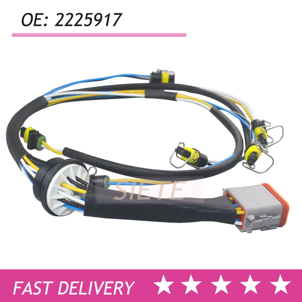 222-5917 2225917 Fuel Injector Wiring Harness C7 Excavator Harness For Caterpillar CAT 325D 329D Wire Harness Cable Assembly
222-5917 2225917 Fuel Injector Wiring Harness C7 Excavator Harness For Caterpillar CAT 325D 329D Wire Harness Cable Assembly