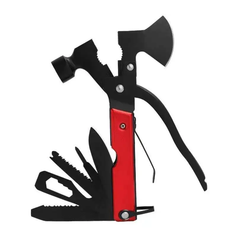 Multifunction Axe with Knife Axe Hammer Saw Screwdriver Pliers Bottle Opener Multi-function Tool Camping Accessories Foldable
Multifunction Axe with Knife Axe Hammer Saw Screwdriver Pliers Bottle Opener Multi-function Tool Camping Accessories Foldable