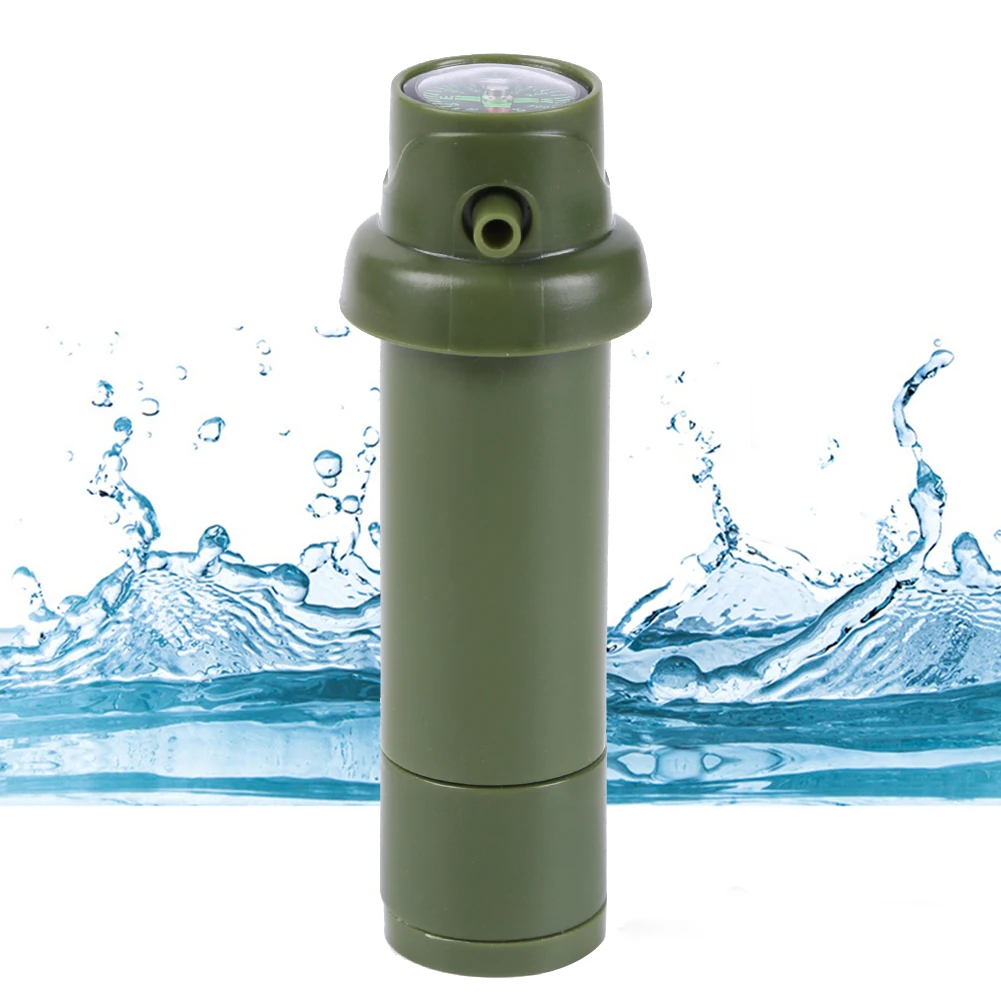 Outdoor Water 3000L Filter Purifier Emergency Survival Drinking Water Filtering Tool Disinfection Individual Water Filter Straw
Outdoor Water 3000L Filter Purifier Emergency Survival Drinking Water Filtering Tool Disinfection Individual Water Filter Straw