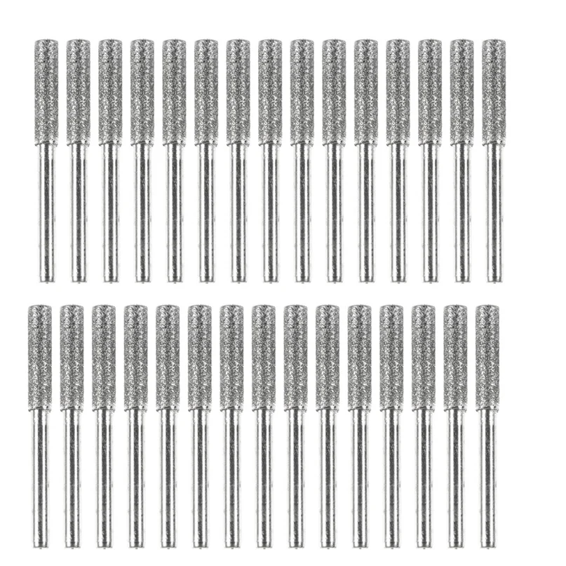30 Pieces Chainsaw Sharpener Stone Burr Grinding Stone File Polishing Grinding Tool Grinding Bits 5/32 Inch/ 4 mm
30 Pieces Chainsaw Sharpener Stone Burr Grinding Stone File Polishing Grinding Tool Grinding Bits 5/32 Inch/ 4 mm