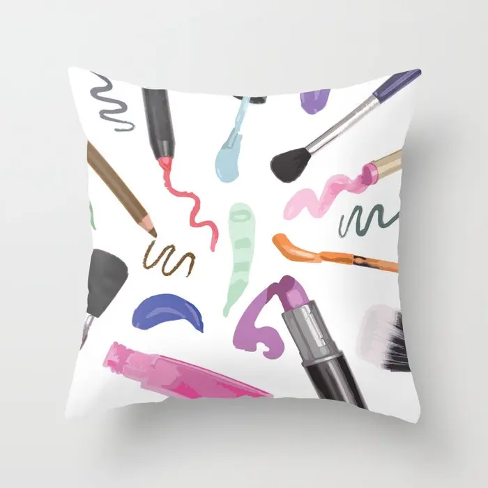 Косметическая наволочка, декоративная подушка для дивана, подушка с принтом, чехол для автомобильной подушки, украшение для дома
Косметическая наволочка, декоративная подушка для дивана, подушка с принтом, чехол для автомобильной подушки, украшение для дома