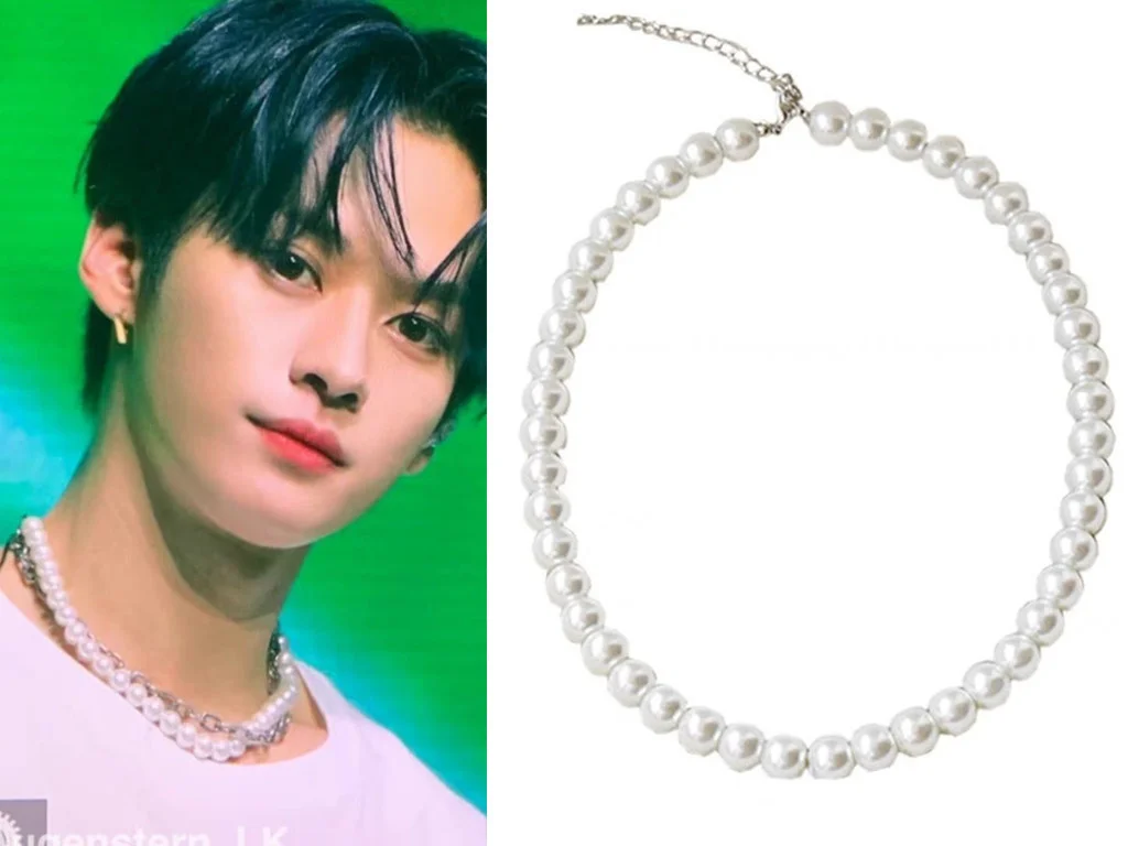 KPOP Stray Kids Lee Know FeliX Imitation Pearl 8CM Necklace Pendant Street Dance Necklace New Korea Fashion Gifts K-POP SK HAN
KPOP Stray Kids Lee Know FeliX Imitation Pearl 8CM Necklace Pendant Street Dance Necklace New Korea Fashion Gifts K-POP SK HAN