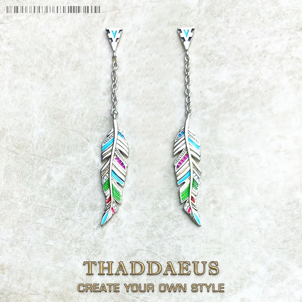 Drop Earrings Feather Fine Jewelry For Women,Autumn Brand New Colourful 925 Sterling Silver Gift
Drop Earrings Feather Fine Jewelry For Women,Autumn Brand New Colourful 925 Sterling Silver Gift