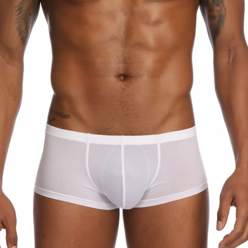 Men'S Underwear Boxer Shorts Ice Silk Underwear Big Pouch U Convex Trunk Panties Flat Corner Pants Men'S Flat Corner Pants
Men'S Underwear Boxer Shorts Ice Silk Underwear Big Pouch U Convex Trunk Panties Flat Corner Pants Men'S Flat Corner Pants