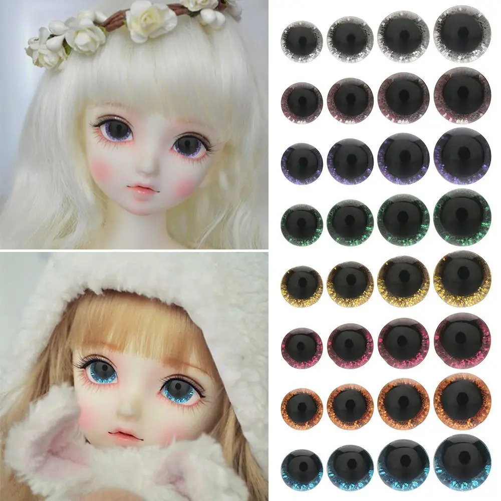 10Pcs 9/12/14/16mm 8 Colors Plastic Safety Glitter Crystal Eyes Crafts Bear Animal Dolls Puppet Accessories Stuffed Toys Parts
10Pcs 9/12/14/16mm 8 Colors Plastic Safety Glitter Crystal Eyes Crafts Bear Animal Dolls Puppet Accessories Stuffed Toys Parts