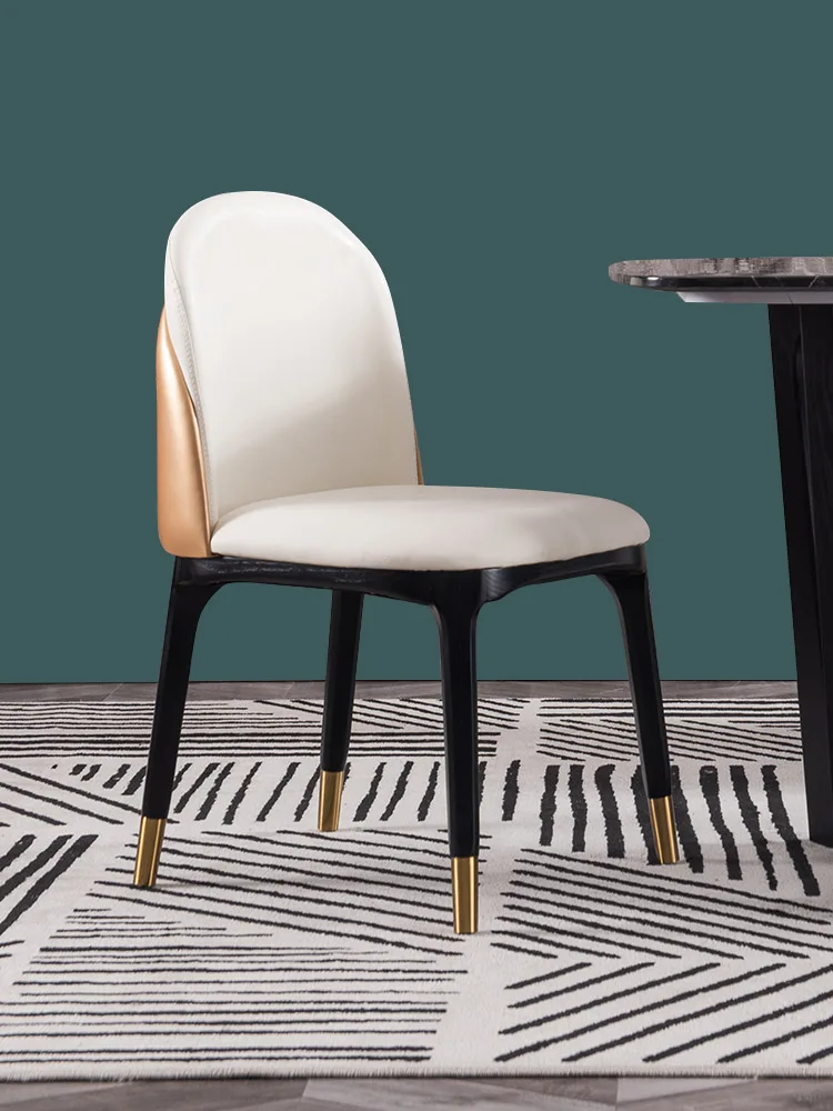 Dining chairs Home solid wood light luxury Nordic ash modern simple Nordic dining tables and chairs combination
Dining chairs Home solid wood light luxury Nordic ash modern simple Nordic dining tables and chairs combination