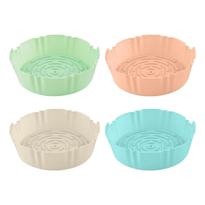 Round Replacemen Air Fryers Oven Baking Tray Fried Chicken Basket Mat Air Fryer Silicone Pot Grill Pan Kitchen Accessories 
Round Replacemen Air Fryers Oven Baking Tray Fried Chicken Basket Mat Air Fryer Silicone Pot Grill Pan Kitchen Accessories