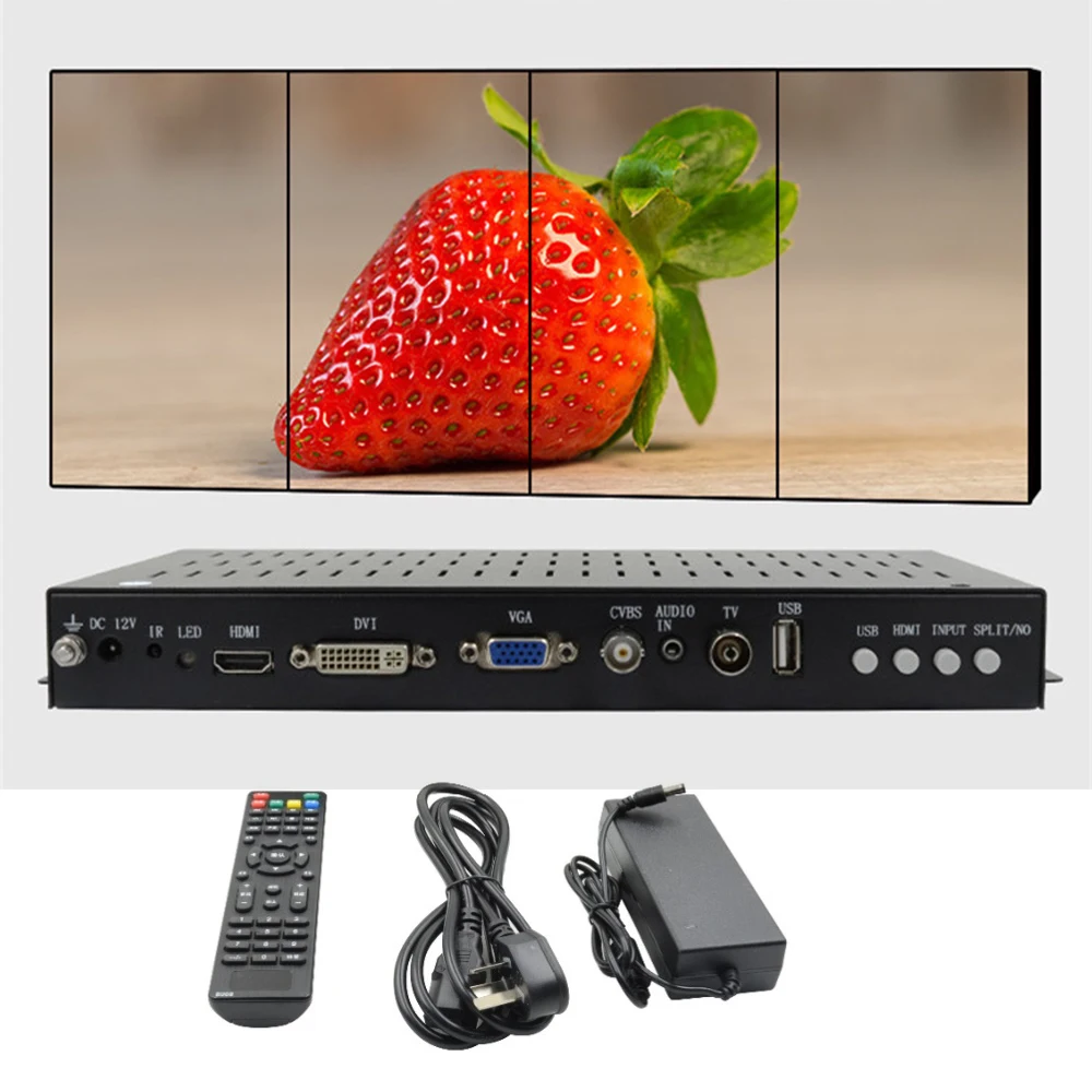 Full HD 1080P HDMI VGA DVI процессор 2x2 1x4 1X2 1X3 настенный видеоконтроллер для ЖК-телевизора
Full HD 1080P HDMI VGA DVI процессор 2x2 1x4 1X2 1X3 настенный видеоконтроллер для ЖК-телевизора