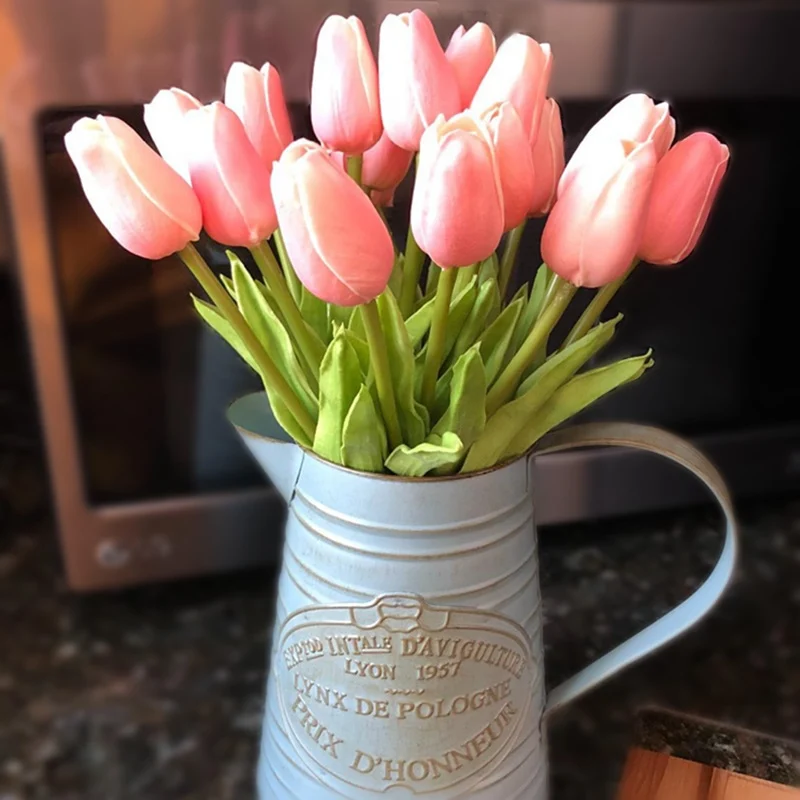 Artificial PU Tulips 5Pcs Real Touch Fake Flower Arrangement Bouquets,Wedding Party Office Home Kitchen Decoration tiny flowers
Artificial PU Tulips 5Pcs Real Touch Fake Flower Arrangement Bouquets,Wedding Party Office Home Kitchen Decoration tiny flowers