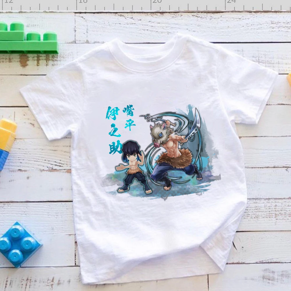 Demon Slayer Kids Boys Clothes Inosuke Print Fashion Toddler Tees Unisex Anime Harajuku Children T Shirts Kimetsu no Yaiba
Demon Slayer Kids Boys Clothes Inosuke Print Fashion Toddler Tees Unisex Anime Harajuku Children T Shirts Kimetsu no Yaiba