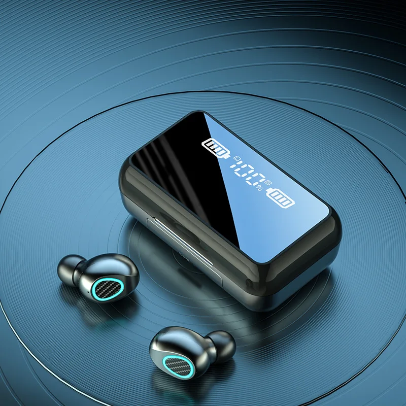 Беспроводные наушники TWS, стереонаушники Bluetooth 5,1, спортивные водонепроницаемые наушники-вкладыши с сенсорным управлением, музыкальная гар...
Беспроводные наушники TWS, стереонаушники Bluetooth 5,1, спортивные водонепроницаемые наушники-вкладыши с сенсорным управлением, музыкальная гар...
