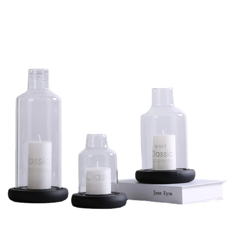 Modern Minimalist Glass Candle Ornaments Nordic Home Dining Table and Tea Table in Living Room Hallway Sample Room Decorations
Modern Minimalist Glass Candle Ornaments Nordic Home Dining Table and Tea Table in Living Room Hallway Sample Room Decorations