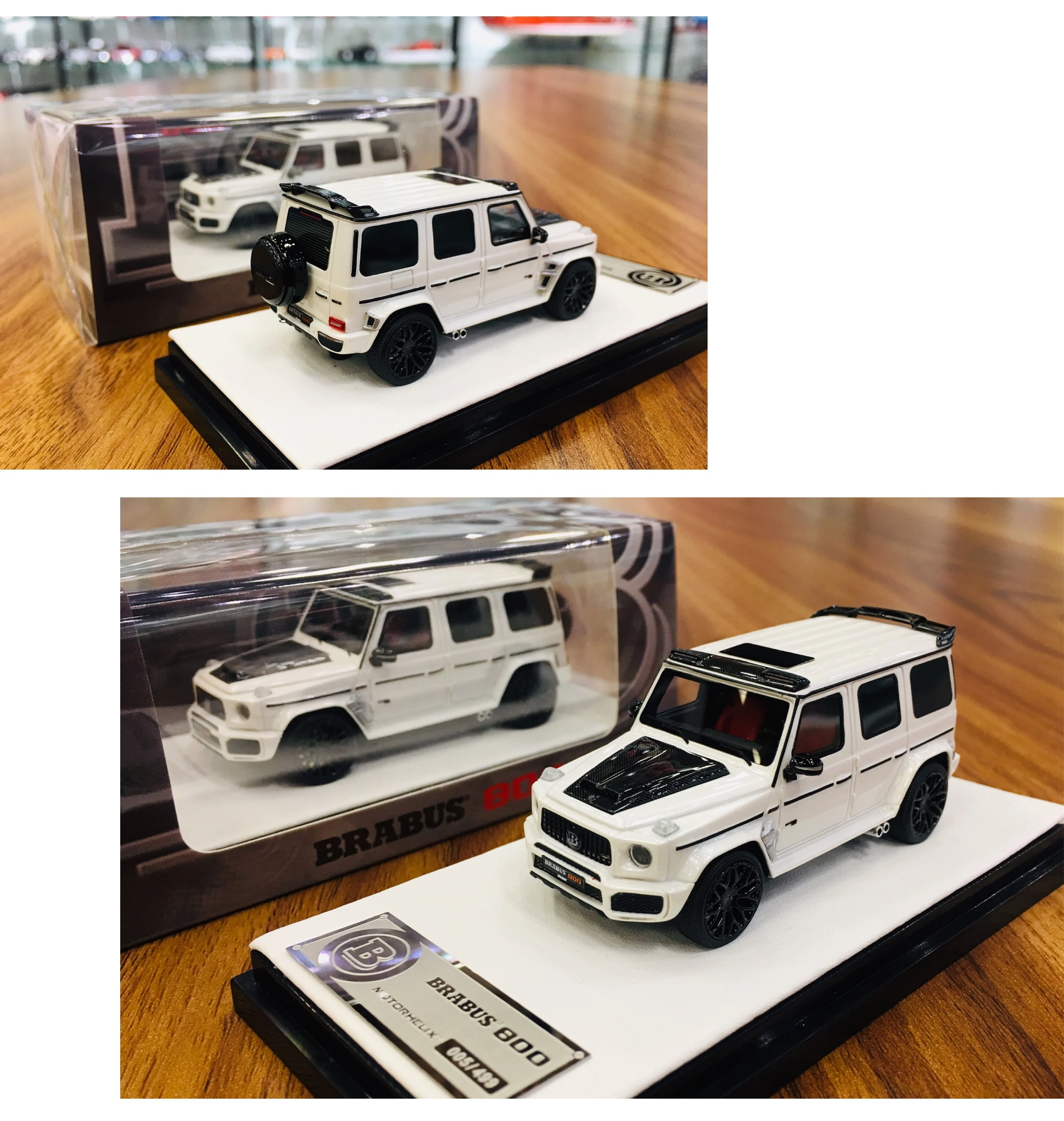 Motorhelix Limited Edition MH1:64 Brabus BRABUS 800 New SUV Big G Resin Car Model Collection Ornament Gift
Motorhelix Limited Edition MH1:64 Brabus BRABUS 800 New SUV Big G Resin Car Model Collection Ornament Gift