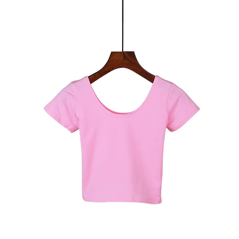 Cotton tight midriff blouse short t-shirt short-sleeved women t-shirt slim high waist jacket black
Cotton tight midriff blouse short t-shirt short-sleeved women t-shirt slim high waist jacket black
