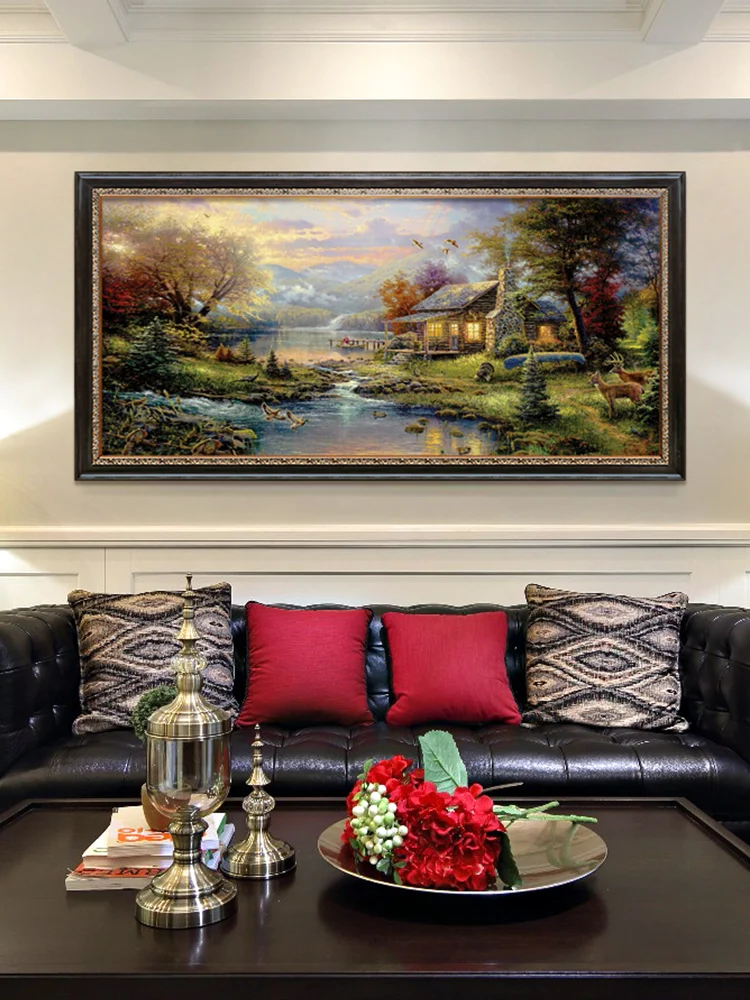 European-style Living Room Decorative Painting Hand-painted Oil Painting Thomas Landscape Painting Sofa Background Wall Painting
European-style Living Room Decorative Painting Hand-painted Oil Painting Thomas Landscape Painting Sofa Background Wall Painting