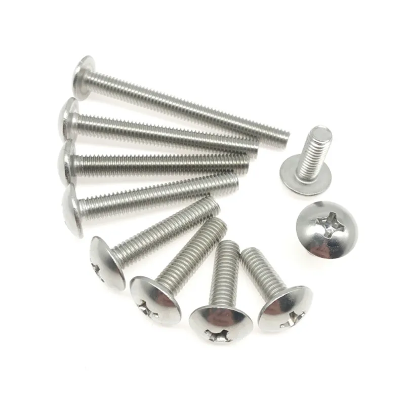 10/50pcs M2 M2.5 M3 M4 M5 M6 M8 304 A2-70 Stainless Steel T Phillips Cross Recessed Truss Head Screw Bolt L=3-80mm
10/50pcs M2 M2.5 M3 M4 M5 M6 M8 304 A2-70 Stainless Steel T Phillips Cross Recessed Truss Head Screw Bolt L=3-80mm