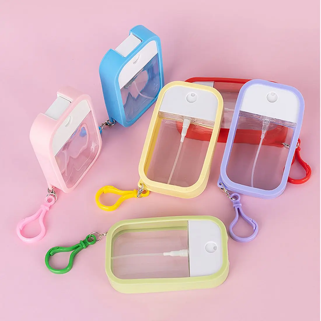 Outdoor Home with Hook Sprayer Empty Refillable Bottle Card Spray Bottle Perfume Bottle Travel Cosmetic Container 
Outdoor Home with Hook Sprayer Empty Refillable Bottle Card Spray Bottle Perfume Bottle Travel Cosmetic Container