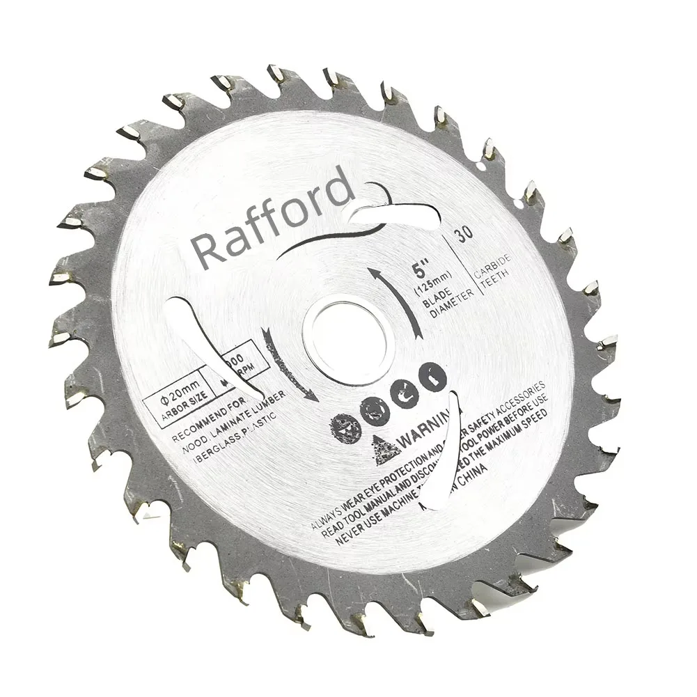 Диск пильный Rafford 125 мм для резки дерева 30 зубов
Диск пильный Rafford 125 мм для резки дерева 30 зубов