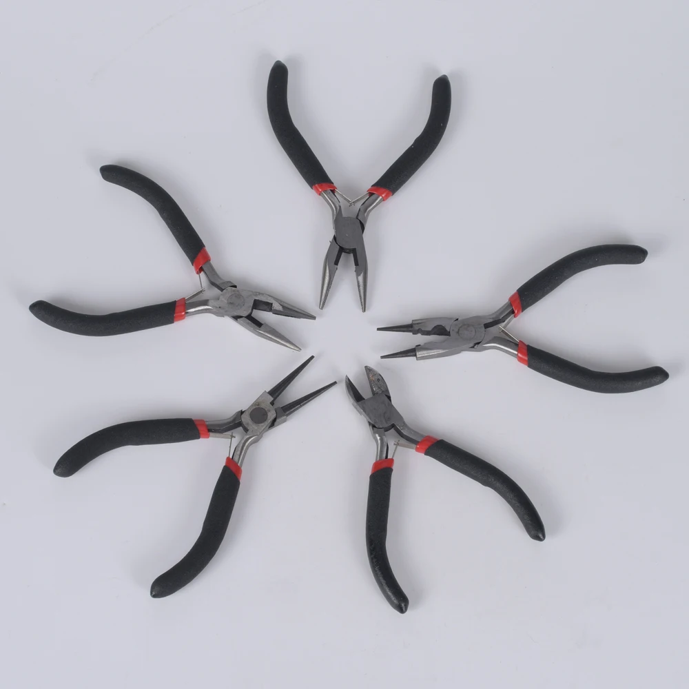 Multi-Type Black Handle Anti-Slip Splicing Fixing Tools For Jewelry Making Long Needle Round Nose Cutting Wire Pliers
Multi-Type Black Handle Anti-Slip Splicing Fixing Tools For Jewelry Making Long Needle Round Nose Cutting Wire Pliers