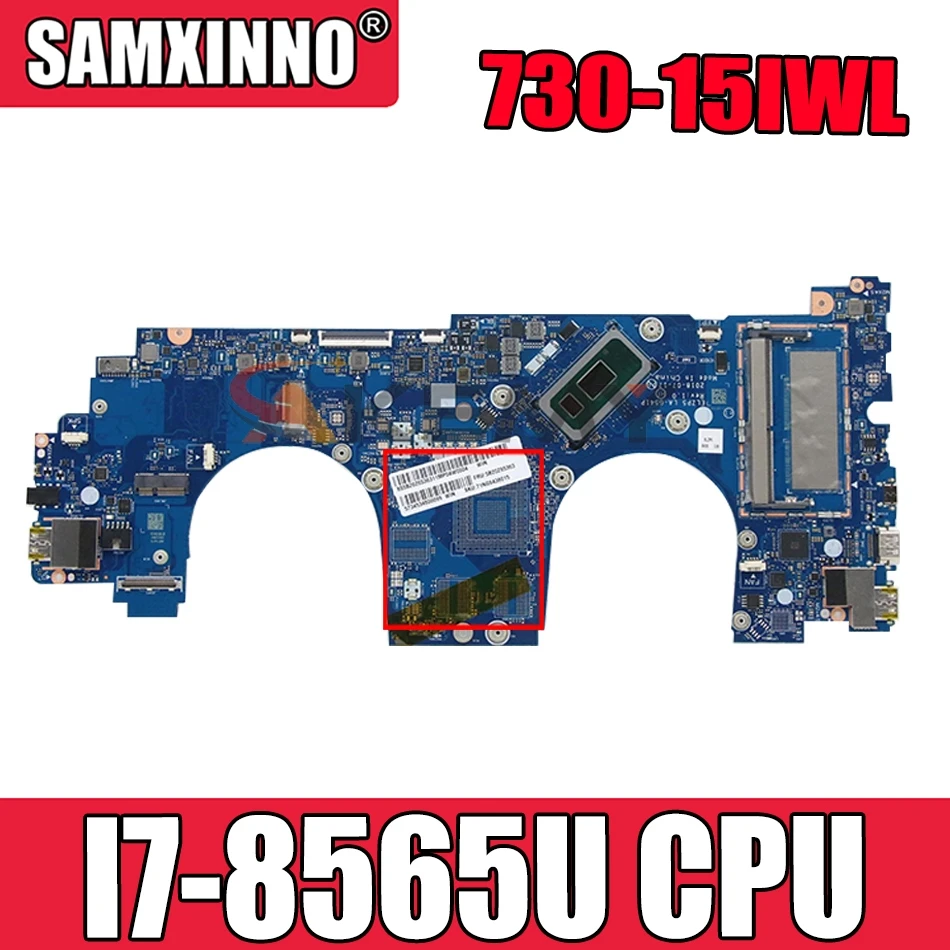 

Материнская плата для ноутбука Lenovo Yoga 730-15IWL, материнская плата с центральным процессором, металлическая материнская плата DDR4 5B20Z65362 5B20Z65361