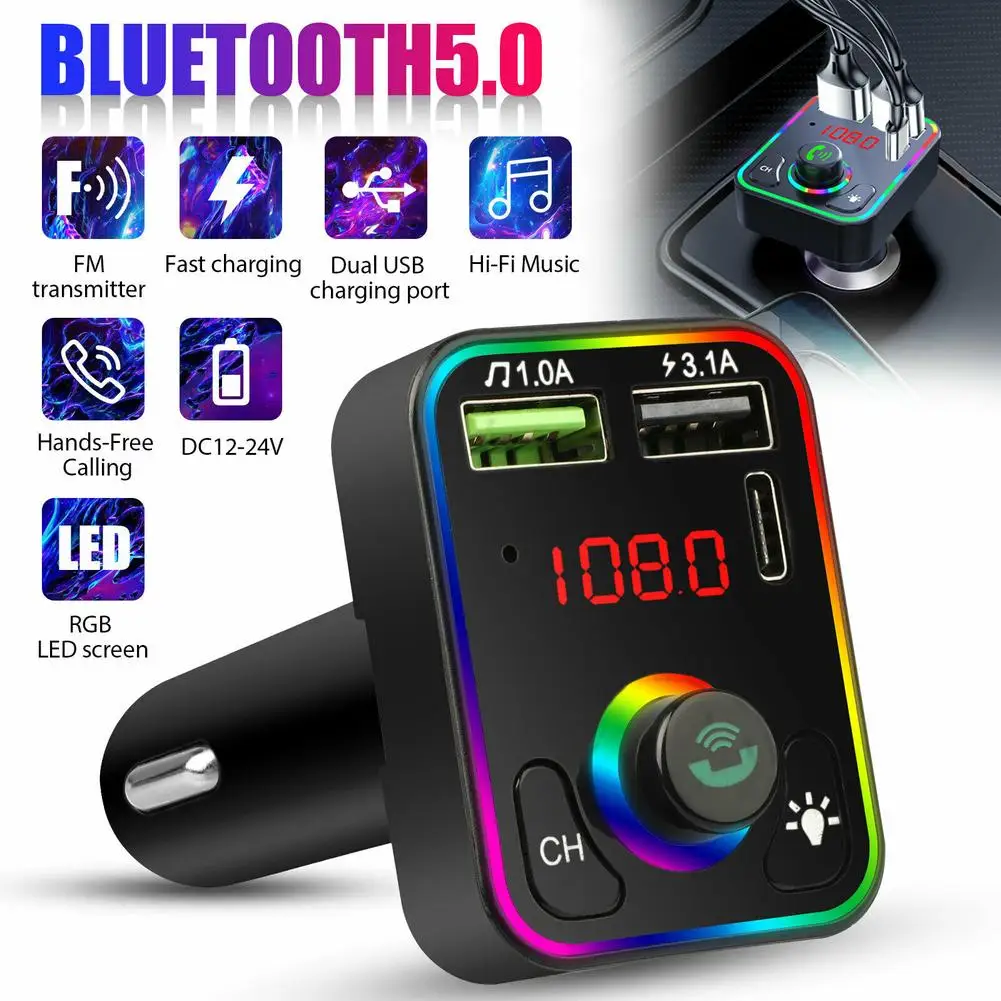 Bluetooth-совместимый автомобильный FM-передатчик, MP3 радио, U-диск, музыкальный плеер, беспроводной адаптер, быстрое зарядное устройство, громкая...
Bluetooth-совместимый автомобильный FM-передатчик, MP3 радио, U-диск, музыкальный плеер, беспроводной адаптер, быстрое зарядное устройство, громкая...