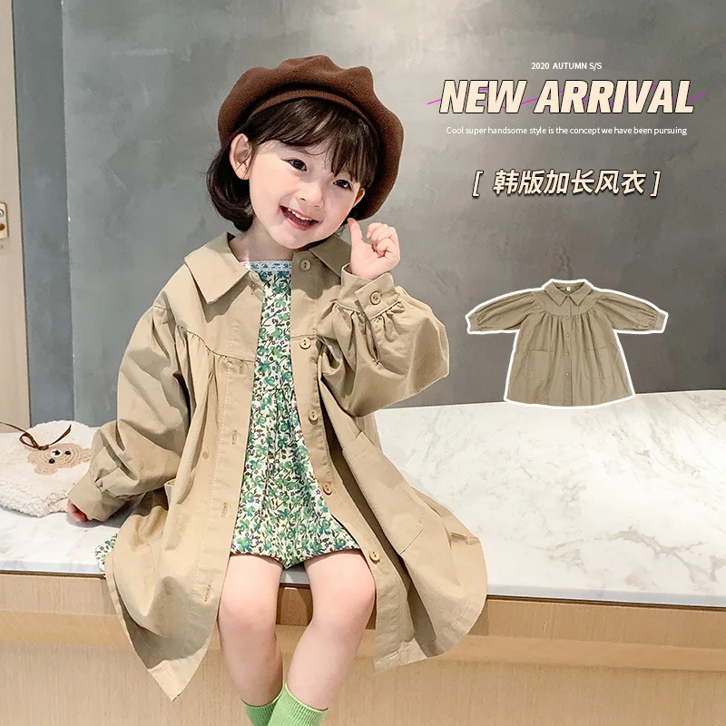 2022 Spring Autumn Cotton Kids Girls Long Trench Toddler Jackets Coats for Girl England Style Windbreaker Jacket Fashion Outfits
2022 Spring Autumn Cotton Kids Girls Long Trench Toddler Jackets Coats for Girl England Style Windbreaker Jacket Fashion Outfits