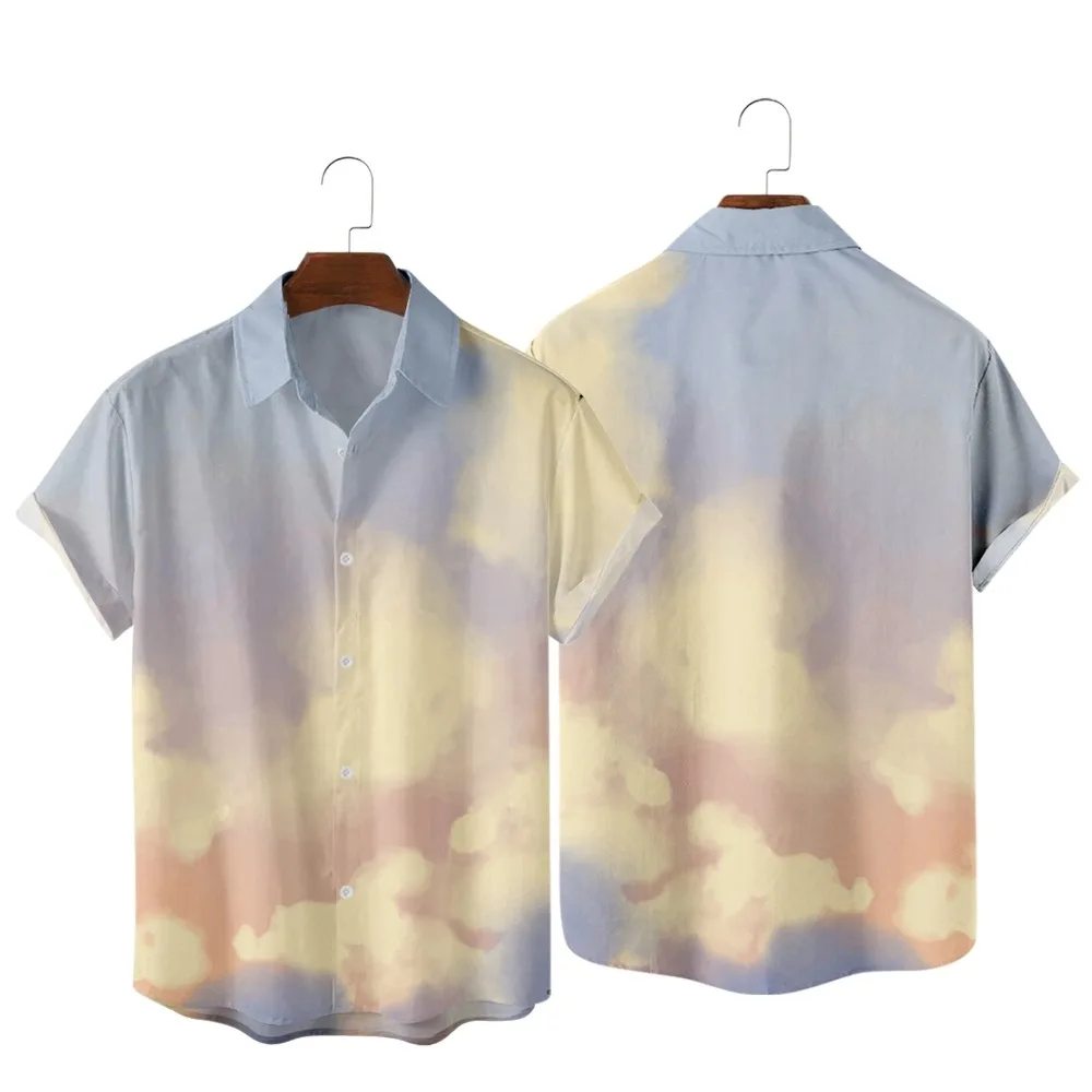 2022 Beautiful Colorful Sunset Print Shirts, Fashion Casual Simple Style Hawaiian Beach, Summer Pocket Shirts for Men and Women
2022 Beautiful Colorful Sunset Print Shirts, Fashion Casual Simple Style Hawaiian Beach, Summer Pocket Shirts for Men and Women