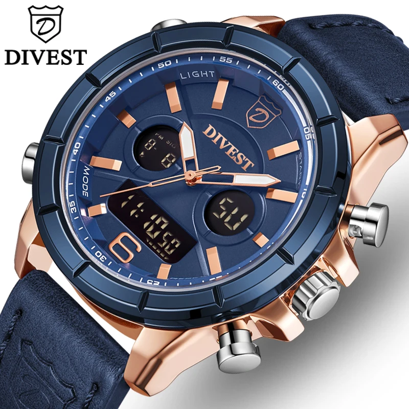 Часы наручные мужские кварцевые, Спортивные Повседневные электронные, с отображением недели, календарем, светящимся хронографом, креативн... 
Часы наручные мужские кварцевые, Спортивные Повседневные электронные, с отображением недели, календарем, светящимся хронографом, креативн...