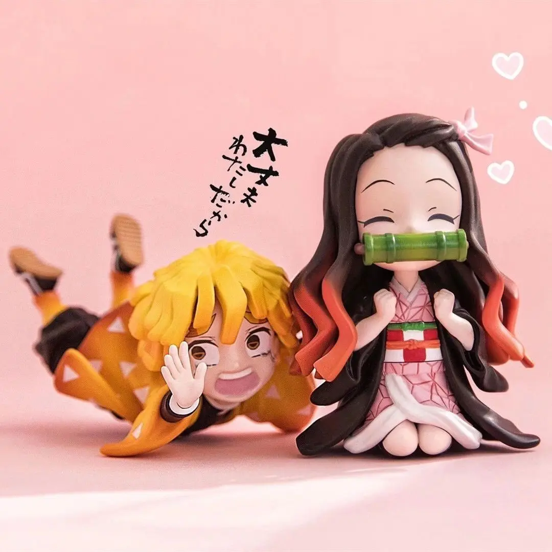 Фигурка аниме «рассекающий демонов», 8 см, Kimetsu No Yaiba Kamado Nezuko Agatsuma Zenitsu Kawaii, ПВХ игрушки, детская Коллекционная модель, кукла в подарок
Фигурка аниме «рассекающий демонов», 8 см, Kimetsu No Yaiba Kamado Nezuko Agatsuma Zenitsu Kawaii, ПВХ игрушки, детская Коллекционная модель, кукла в подарок
