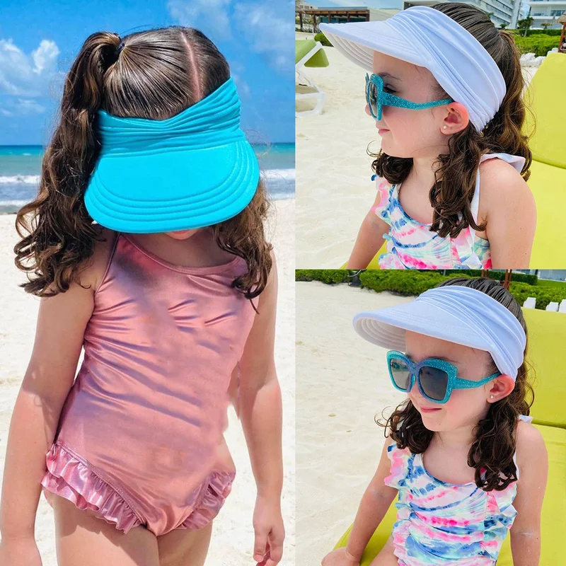 2022 Elastic Children's Hat Girls Go Out UV Protection Wide-brimmed Sun Hat Fashion Beach Summer Breathable Empty Peak Hat
2022 Elastic Children's Hat Girls Go Out UV Protection Wide-brimmed Sun Hat Fashion Beach Summer Breathable Empty Peak Hat