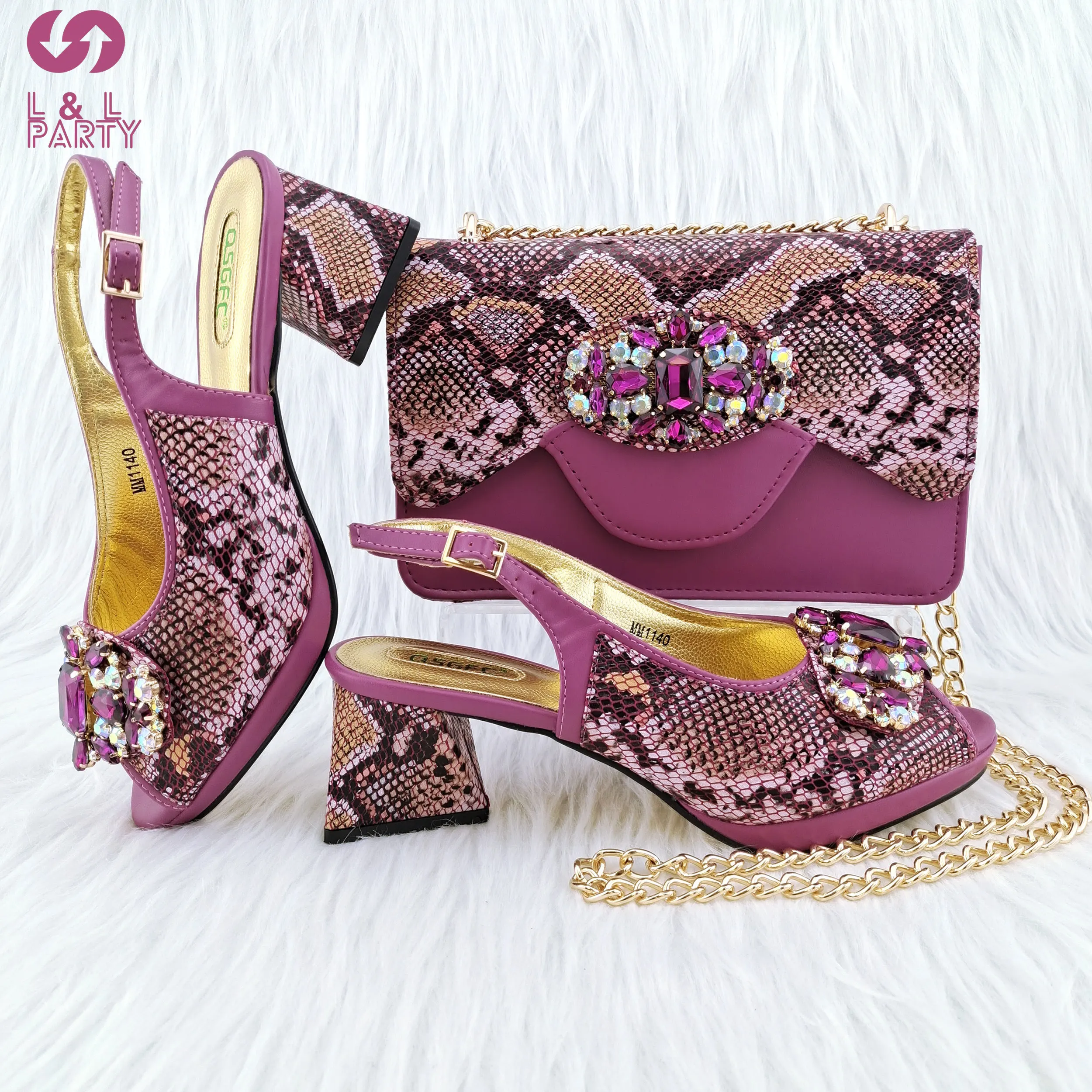 Sweet Style Italian Design Women Matching Shoes and Bag Set in Magenta Color High Quality New Arrivals Pumps for Garden Party
Sweet Style Italian Design Women Matching Shoes and Bag Set in Magenta Color High Quality New Arrivals Pumps for Garden Party