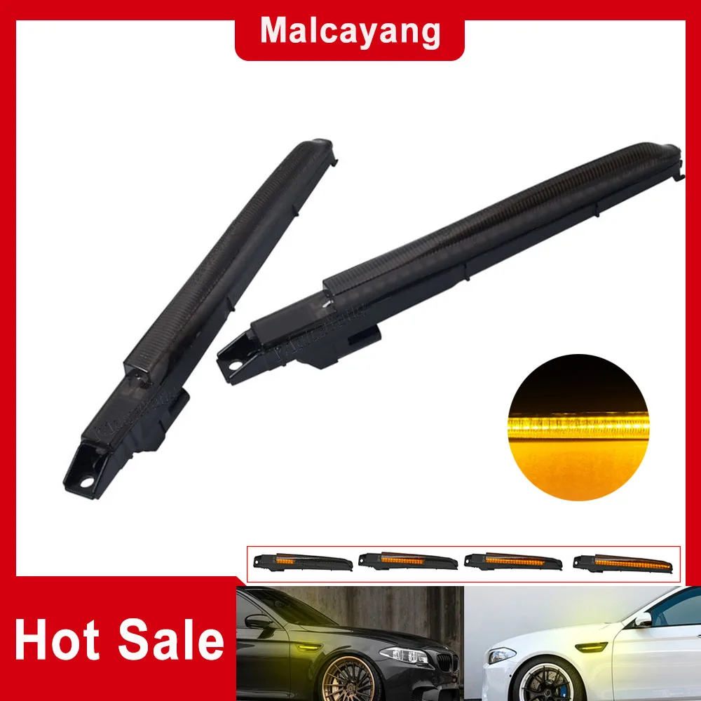 Указатели поворота для BMW 5 Series F10 M5 S63N FV91 FV92 FV93 10-16 2 шт., светодиодные динамические янтарные боковые габаритные огни
Указатели поворота для BMW 5 Series F10 M5 S63N FV91 FV92 FV93 10-16 2 шт., светодиодные динамические янтарные боковые габаритные огни