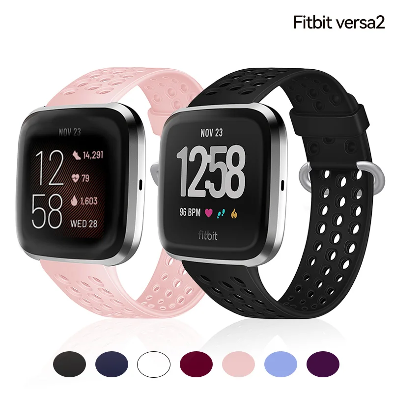 Ремешок силиконовый для часов Fitbit Versa 3, сменный спортивный Воздухопроницаемый Браслет для Fitbit Sense
Ремешок силиконовый для часов Fitbit Versa 3, сменный спортивный Воздухопроницаемый Браслет для Fitbit Sense
