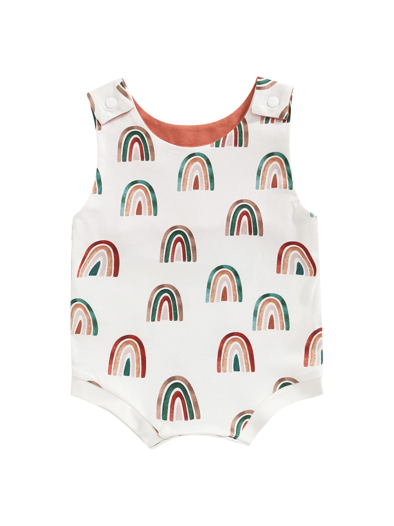 Newborn Baby Girl Boy Romper Fashion Rainbow Marine Life Print Crew Neck Jumpsuit Summer Bodysuit
Newborn Baby Girl Boy Romper Fashion Rainbow Marine Life Print Crew Neck Jumpsuit Summer Bodysuit
