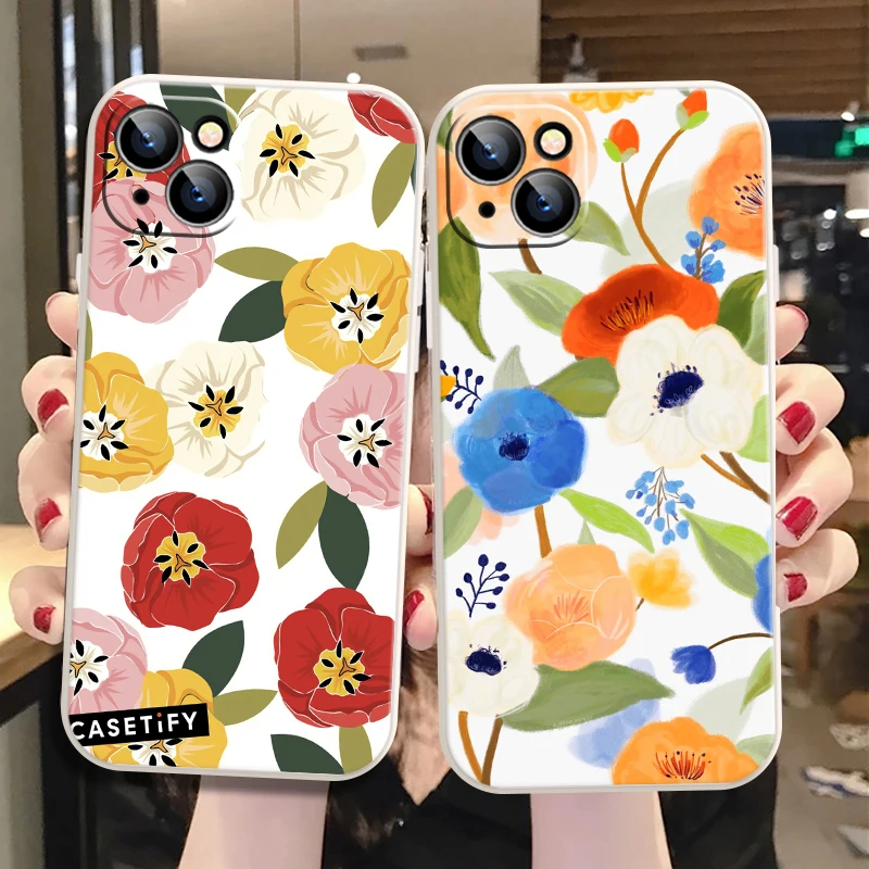Vintage Flowers Phone Case For iPhone 12 13 11 Pro 6 7 8 12 Mini XR X XS 12 Pro MAX SE 2020 13 Pro Cartoon Soft Funda Painting
Vintage Flowers Phone Case For iPhone 12 13 11 Pro 6 7 8 12 Mini XR X XS 12 Pro MAX SE 2020 13 Pro Cartoon Soft Funda Painting