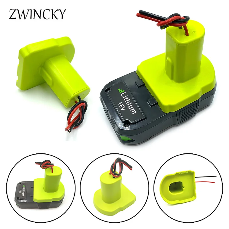 Адаптер аккумулятора ZWINCKY для Ryobi One Plus, 18 в, литий-ионный аккумулятор, электроинструмент «сделай сам», 12 Awg проводов, соединитель P108 P107, конвер...
Адаптер аккумулятора ZWINCKY для Ryobi One Plus, 18 в, литий-ионный аккумулятор, электроинструмент «сделай сам», 12 Awg проводов, соединитель P108 P107, конвер...