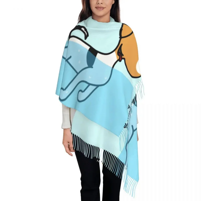 Personalized Print Swimming Dog Scarf Women Men Winter Warm Scarves Funny Jack Russell Terrier Pet Shawls Wraps
Personalized Print Swimming Dog Scarf Women Men Winter Warm Scarves Funny Jack Russell Terrier Pet Shawls Wraps