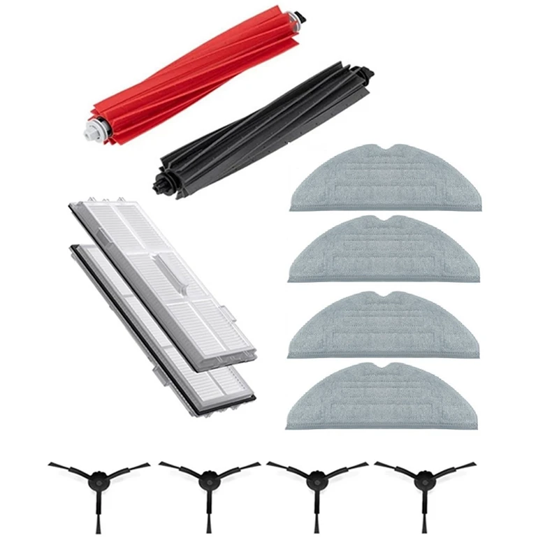 Roller Main Brush Hepa Filter Side Brush Mop Cloths For Roborock S8 / S8+ / S8 Pro / G20 Vacuum Cleaner
Roller Main Brush Hepa Filter Side Brush Mop Cloths For Roborock S8 / S8+ / S8 Pro / G20 Vacuum Cleaner