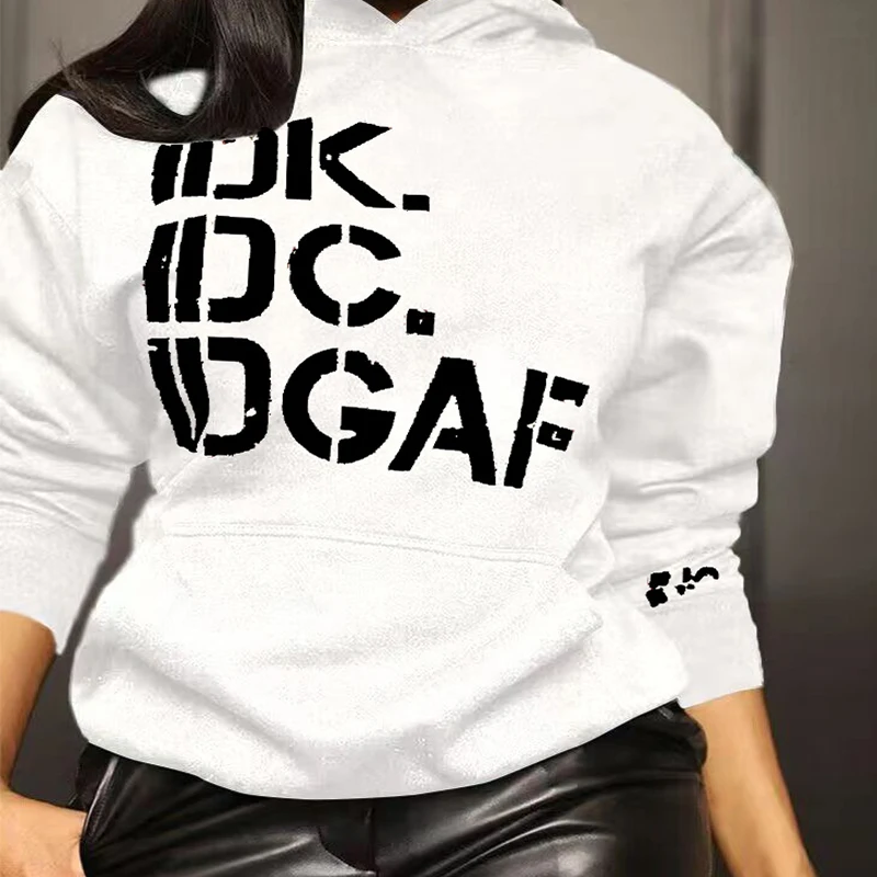 Casual Basic Workout Activewear High Street Pullovers Letter Printed Women Hoodies Fitness Fashion Loose Street Sweatshirts
Casual Basic Workout Activewear High Street Pullovers Letter Printed Women Hoodies Fitness Fashion Loose Street Sweatshirts