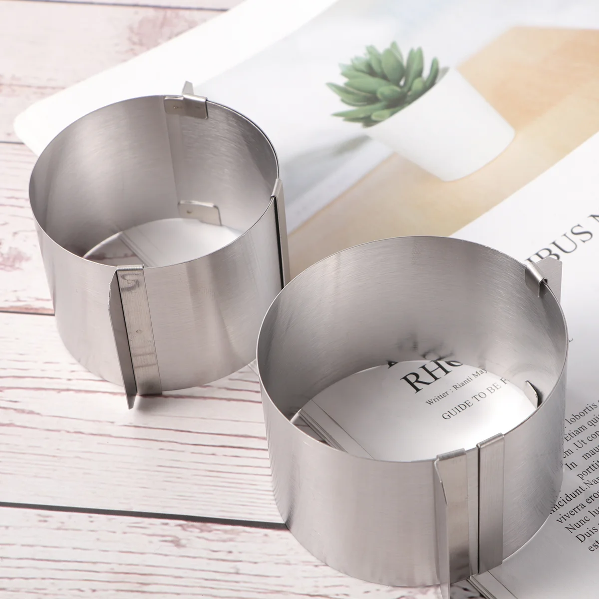 Cake Ring Mousse Baking Mold Rings Molds Round Pastry Shaper Stainless Steel Circledessert Tartadjustable Biscuit Cooking Cookie
Cake Ring Mousse Baking Mold Rings Molds Round Pastry Shaper Stainless Steel Circledessert Tartadjustable Biscuit Cooking Cookie