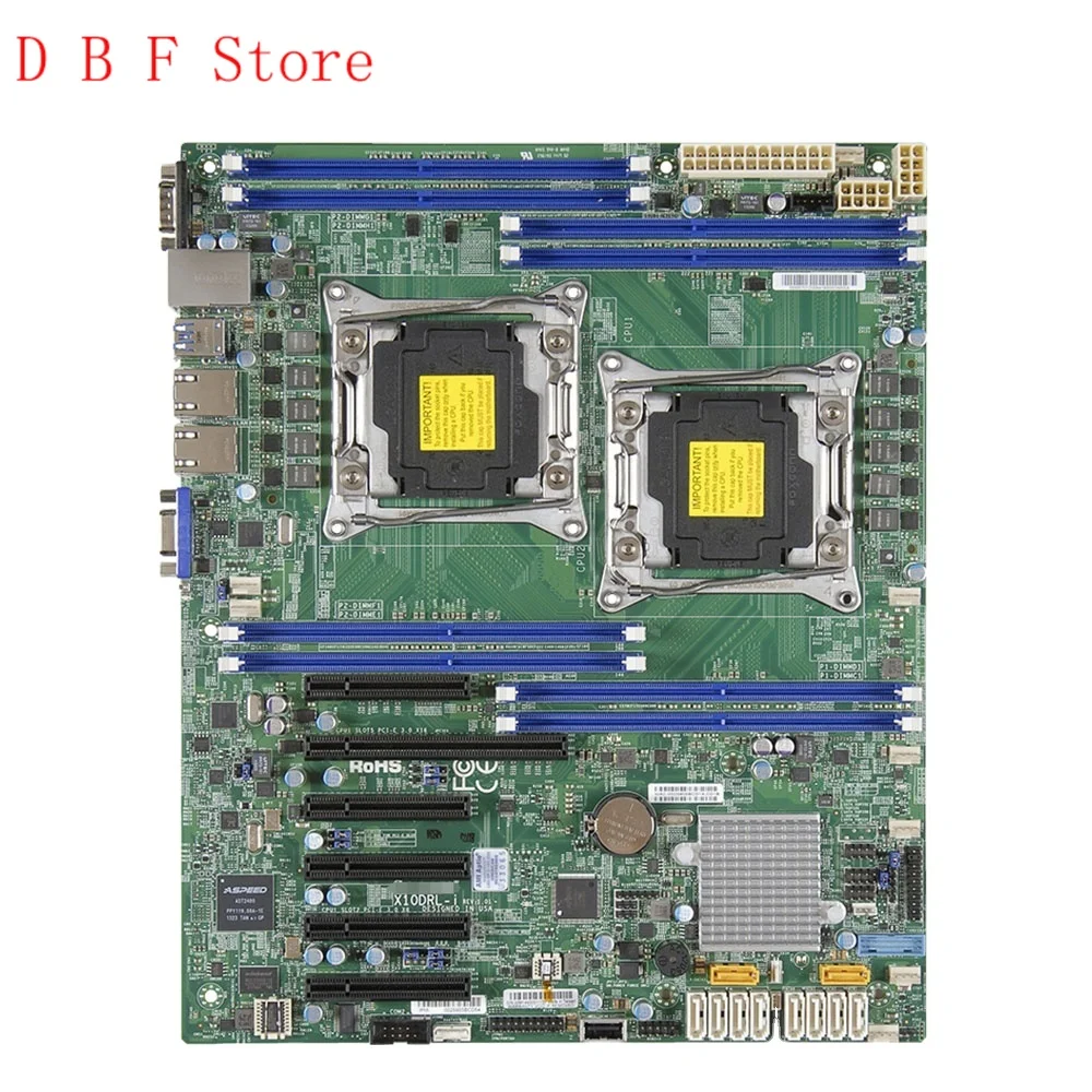 Стандартная материнская плата для двухстороннего сервера Supermicro с чипом C612 LGA2011
Стандартная материнская плата для двухстороннего сервера Supermicro с чипом C612 LGA2011