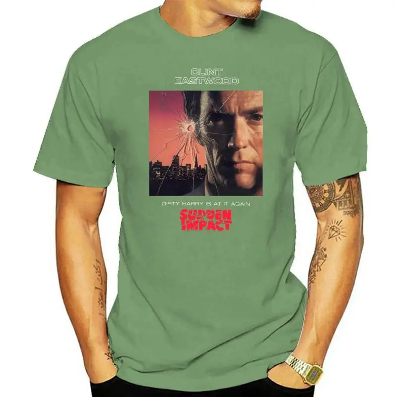 Sudden Impact V2 T Shirt Clint Eastwood 100% Cotton Black All Sizes S-3XL New T-Shirt Men Fashion T Shirts Top Tee Plus Size
Sudden Impact V2 T Shirt Clint Eastwood 100% Cotton Black All Sizes S-3XL New T-Shirt Men Fashion T Shirts Top Tee Plus Size