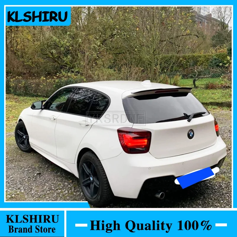 

For BMW F20 116 118 120 125 M135I spoiler High Quality ABS Material Car Rear Wing Primer Color spoiler 2012-2015