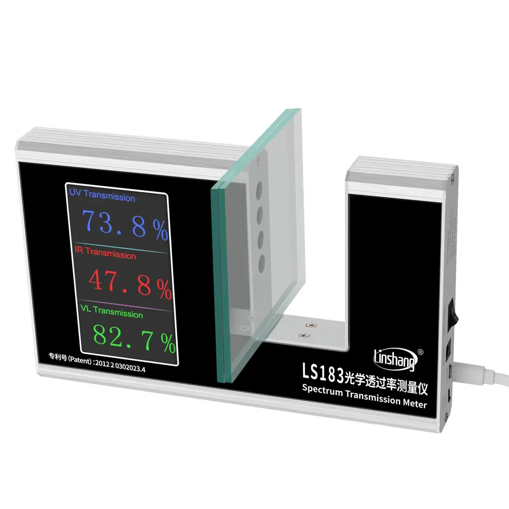 940 IR 365 UV 380-760nm VL LS183 Spectrum Transmission Meter for Test Film Glass Window Tint
940 IR 365 UV 380-760nm VL LS183 Spectrum Transmission Meter for Test Film Glass Window Tint
