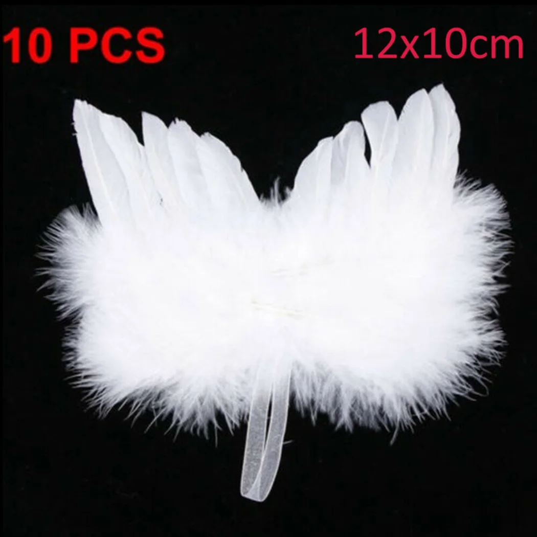 10pcs White Vintage Feather Hanging Angel Wings Christmas Tree Xmas Ornament Navidad Decoraciones Para El Hogar
10pcs White Vintage Feather Hanging Angel Wings Christmas Tree Xmas Ornament Navidad Decoraciones Para El Hogar