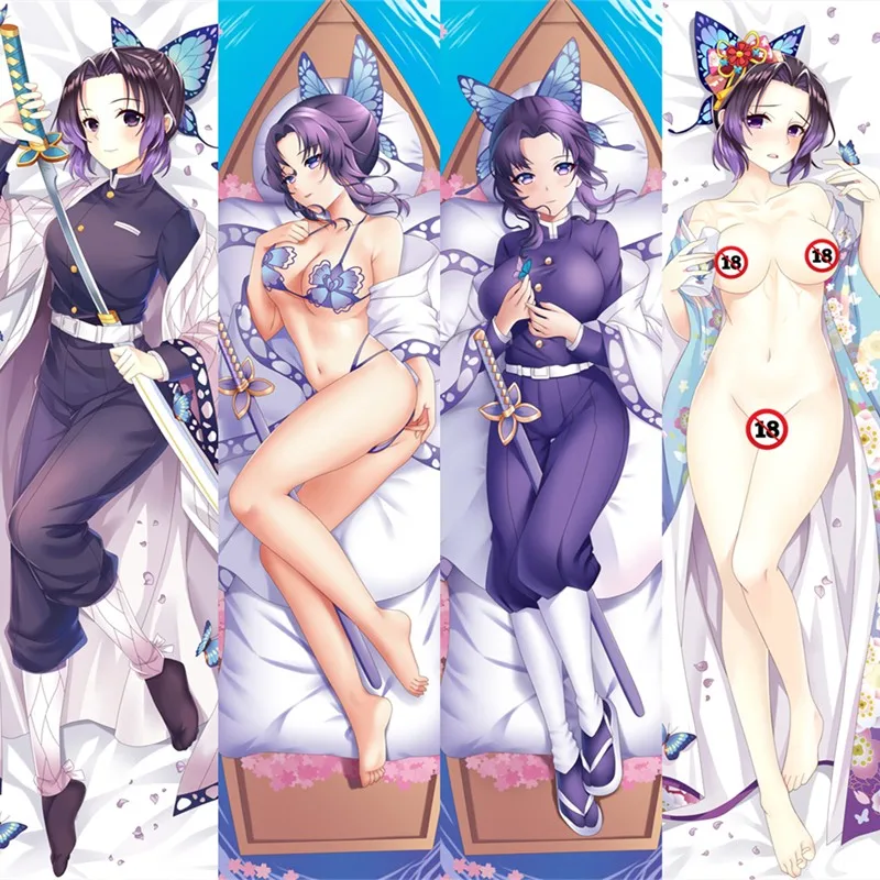 

Japanese Anime Demon Slayer Kimetsu Body Pillow Case Double-Sided Hugging Pillowcase 2Way 50X160cm Decor Pillows Dakimakura Sexy