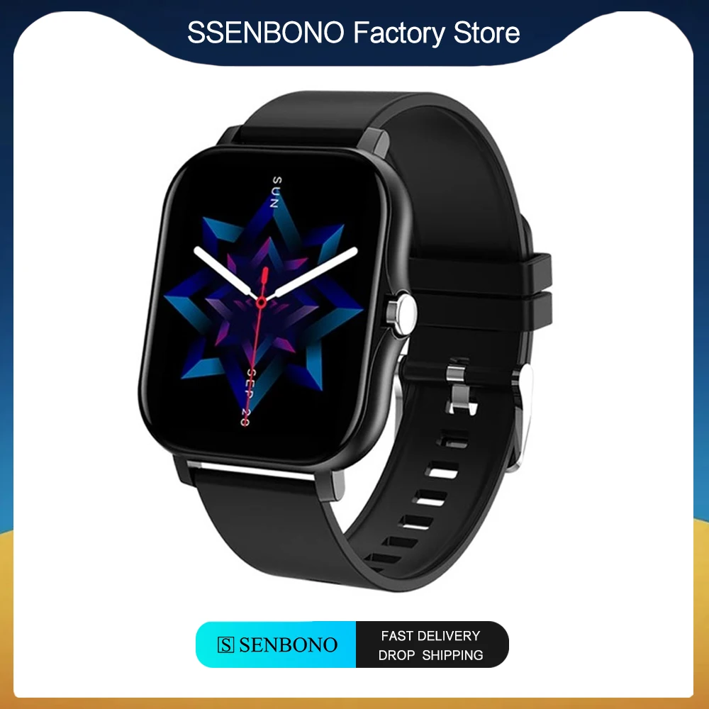 SENBONO 2022 Smart Watch Men Sports Tracker Heart Rate Detection Bluetooth Answer Dials Call Smartwatch Women for Android IOS
SENBONO 2022 Smart Watch Men Sports Tracker Heart Rate Detection Bluetooth Answer Dials Call Smartwatch Women for Android IOS