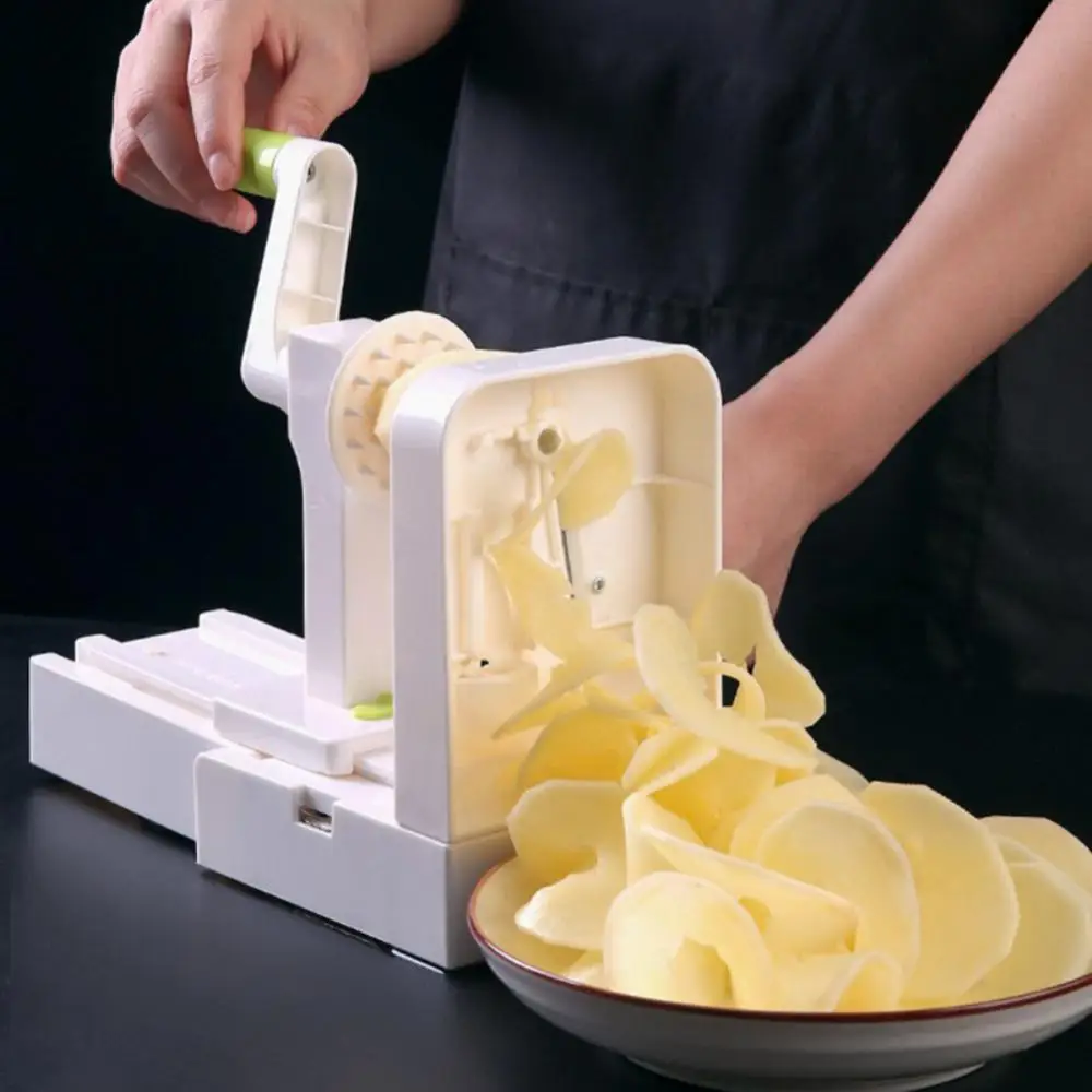 1PCS Hand Crank Vegetable Slicer Vegetable Rotary Grater Slicer Cutter Zucchini Pasta Noodle Spaghetti Vegetable Tool
1PCS Hand Crank Vegetable Slicer Vegetable Rotary Grater Slicer Cutter Zucchini Pasta Noodle Spaghetti Vegetable Tool