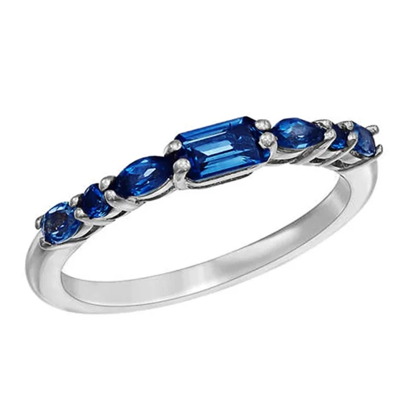 Huitan Simple Stylish Women Band Finger Ring Blue Cubic Zircon Elegant Wedding Anniversary Female Ring Fashion Jewelry Wholesale
Huitan Simple Stylish Women Band Finger Ring Blue Cubic Zircon Elegant Wedding Anniversary Female Ring Fashion Jewelry Wholesale